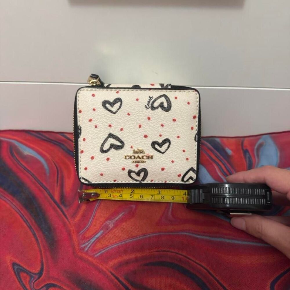 Coach Heart & Polkadot Jewelry Travel Box ❤️